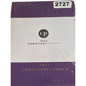Christian Planner 2024 Ultra Violet Classic Bound Journal New Hardcover Sku 2727